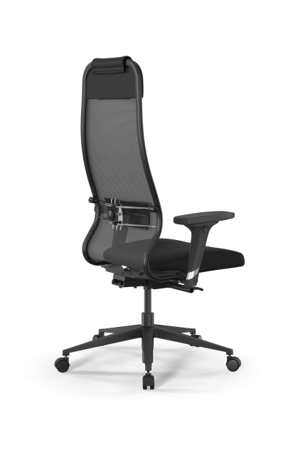 Кресло SynchroSit 10 B1-111D - X2+UMF(X1) /Ub00/Wh00/D02P(M24.B11.G19.W02), черный