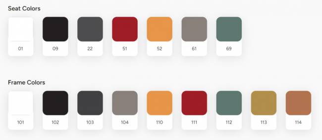 Табурет пластиковый полубарный X-Treme Sled Pro черный, кирпично-красный 510х500х710 мм