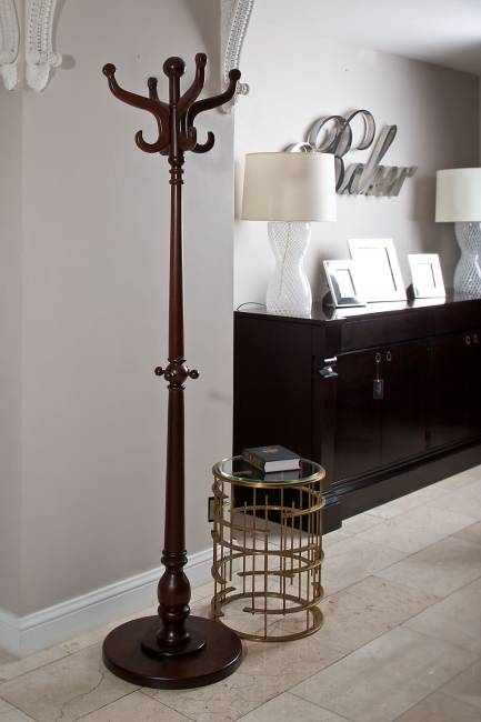 Вешалка напольная В 1Н тёмно-коричневый