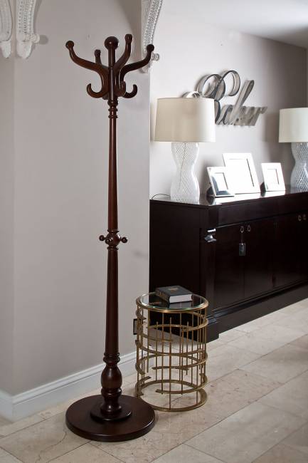 Вешалка напольная В 1Н тёмно-коричневый