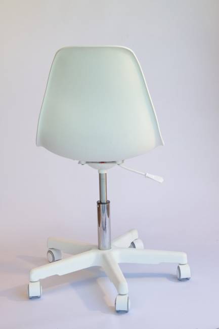 Кресло компьютерное Смузи белый/розовый