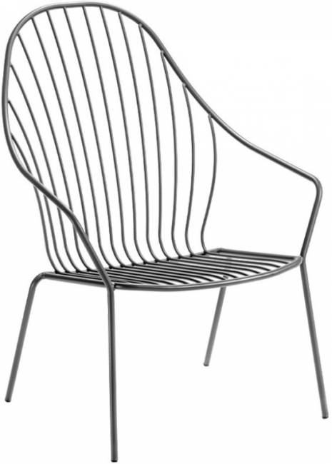 Лаунж-кресло металлическое Amitha Lounge 710х565х1000 мм