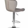 Стул барный DOBRIN BARNY, серый велюр (MJ9-75)
