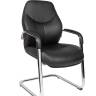 Кресло офисное / Леман CF / черная экокожа