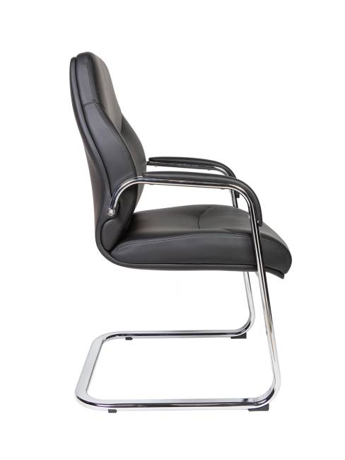 Кресло офисное / Леман CF / черная экокожа