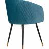 Стул обеденный DOBRIN MARY, морская волна велюр (1922-7)
