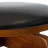 Табурет полубарный DOBRIN TOM'66, цвет черный глянец PU ABD 002