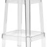 Табурет барный прозрачный Rubik прозрачный 400х400х750 мм Табурет барный прозрачный Rubik прозрачный 400х400х750 мм