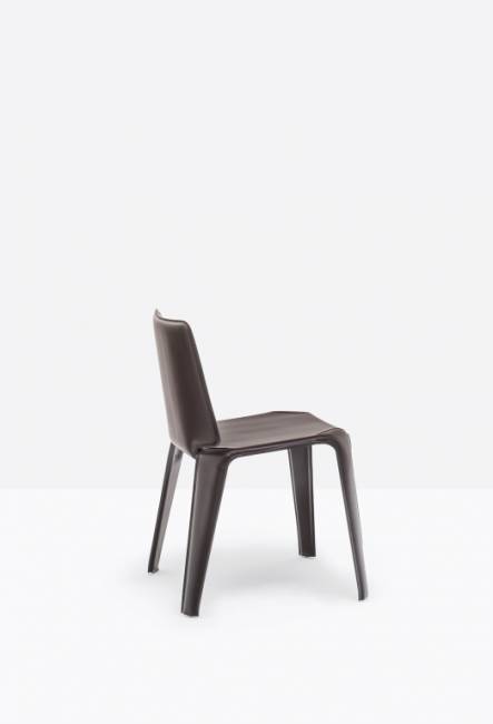 Стул с обивкой Mood кофе 520х540х800 мм