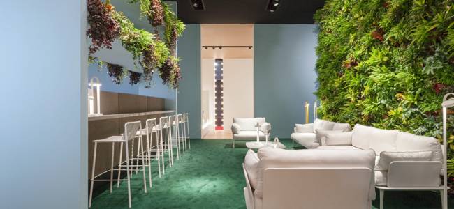 Стул металлический барный Tribeca розовый 495х465х985 мм