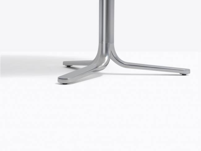 Подстолье металлическое Fluxo полированный стальной Ø660х730 мм