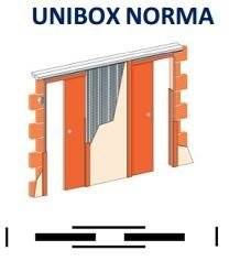 Кассета Casseton UNIBOX 800х800х2100 мм.