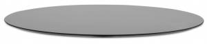 Столешница круглая Compact Laminate для подстолья Nemo, Domino, Tiffany, Cross светло-серый Ø600х10 мм