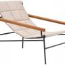 Кресло лаунж металлическое Dress Code Glam Outdoor антрацит, бежевый 750х860х745 мм Кресло лаунж металлическое Dress Code Glam Outdoor антрацит, бежевый 750х860х745 мм