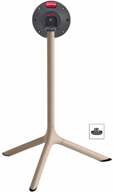 Подстолье металлическое складное Tripe Folding тортора Ø610х730 мм