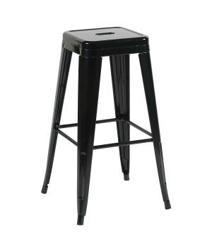 Стул барный TOLIX черный глянцевый KD