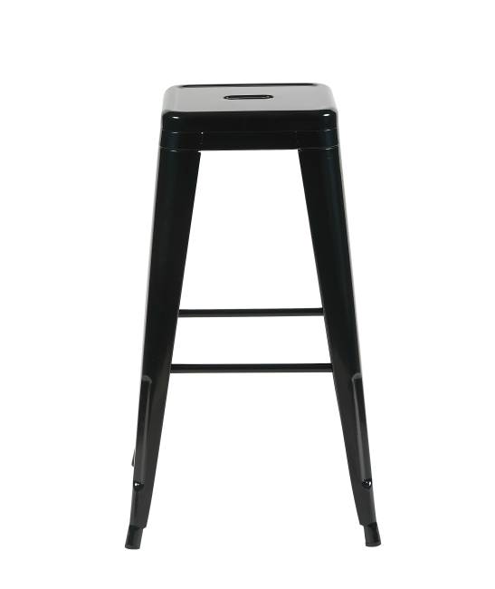 Стул барный TOLIX черный глянцевый KD