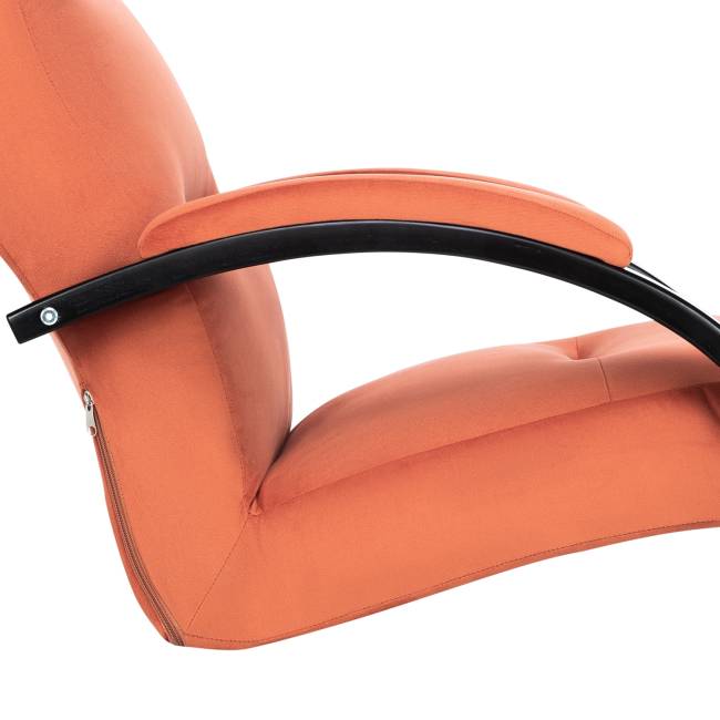 Кресло Leset Монэ Венге V39 оранжевый