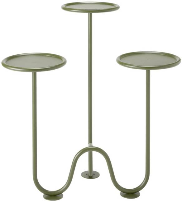 Подставка для цветов напольная Mimosa оливковый 580х420х620 мм Подставка для цветов напольная Mimosa оливковый 580х420х620 мм