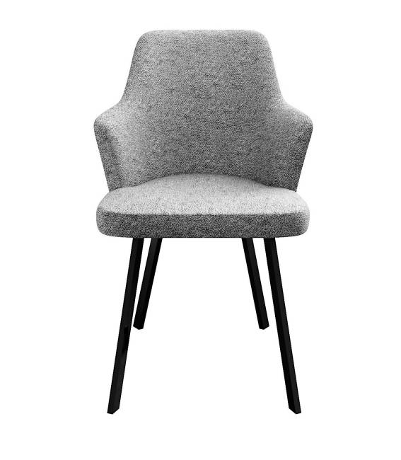 Стул DikLine 235 поворотный, NS10 GREY, ножки черные