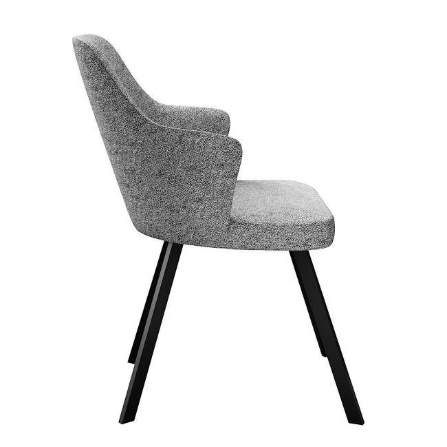 Стул DikLine 235 поворотный, NS10 GREY, ножки черные