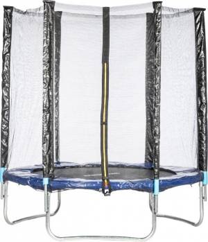 Батут Sundays Favorite 12FT (синий, с сеткой, с лестницей)