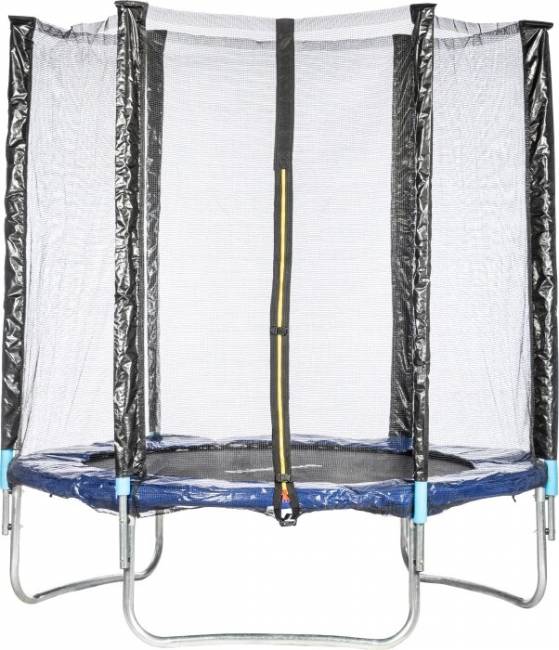 Батут Sundays Favorite 12FT (синий, с сеткой, с лестницей)