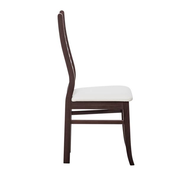 Стул Leset Кентукки Венге Белый Венге