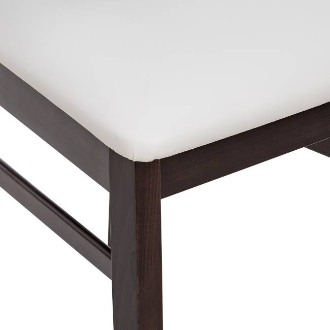 Стул Leset Кентукки Венге Белый Венге