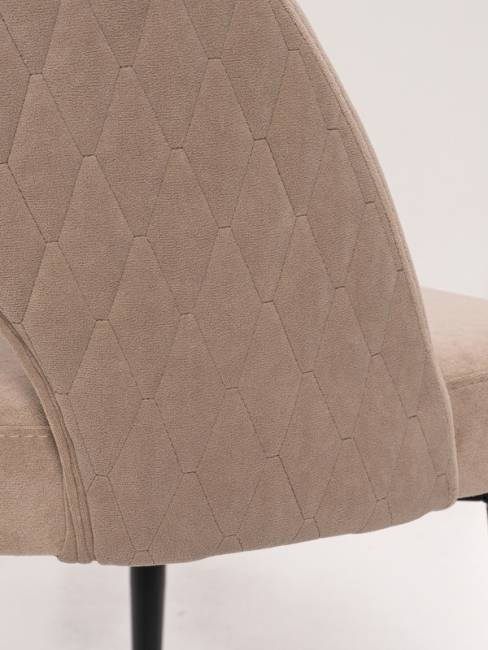 Стул Dominic Beige Romb / Black