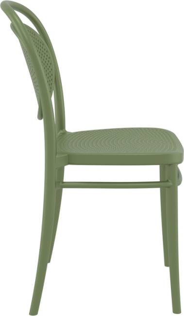 Стул пластиковый Marcel оливковый 450х520х850 мм