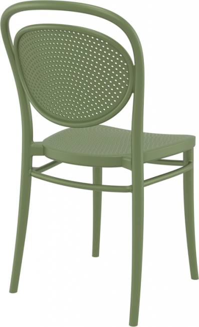 Стул пластиковый Marcel оливковый 450х520х850 мм