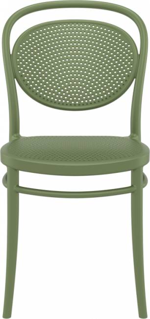 Стул пластиковый Marcel оливковый 450х520х850 мм