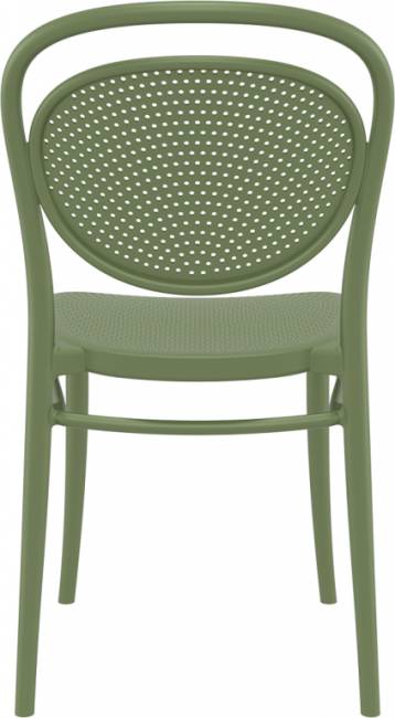 Стул пластиковый Marcel оливковый 450х520х850 мм