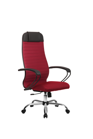 Кресло МЕТТА-21(MPRU)/подл.130/осн.003, красный/красный