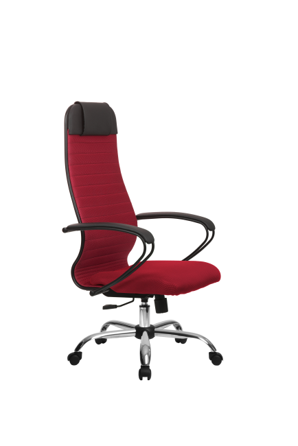 Кресло МЕТТА-21(MPRU)/подл.130/осн.003, красный/красный