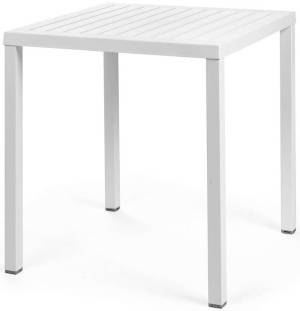Стол пластиковый обеденный Cube 70 белый 700х700х750 мм