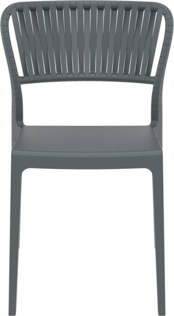 Стул пластиковый Portofino темно-серый 520х560х830 мм