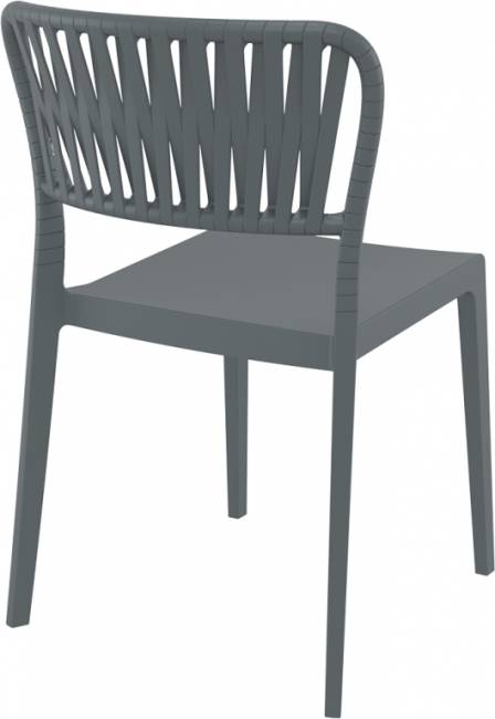 Стул пластиковый Portofino темно-серый 520х560х830 мм