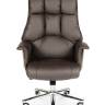 Кресло офисное / Президент / темно-коричневая кожа