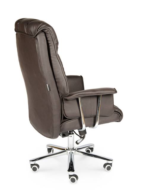 Кресло офисное / Президент / темно-коричневая кожа