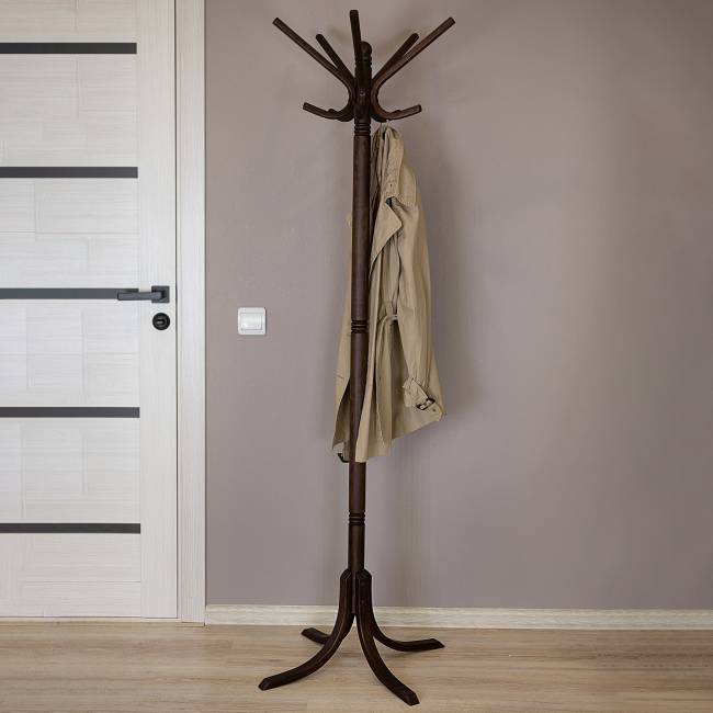 Вешалка напольная В 8Н венге