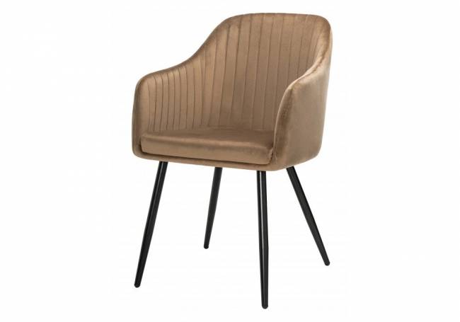 Стул на металлокаркасе Slam dark beige