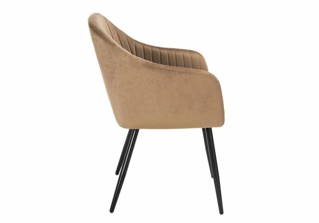 Стул на металлокаркасе Slam dark beige