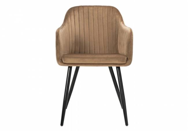 Стул на металлокаркасе Slam dark beige