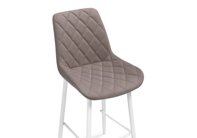 Барный стул Баодин К Б/К латте / белый