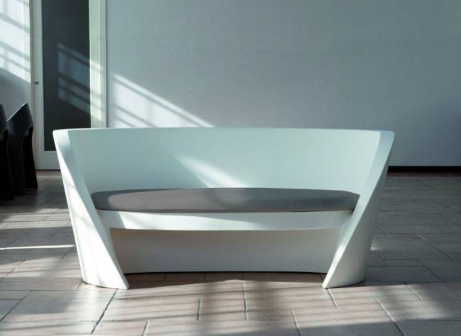 Подушка для дивана Rap Cushion серый 1300х650х30 мм