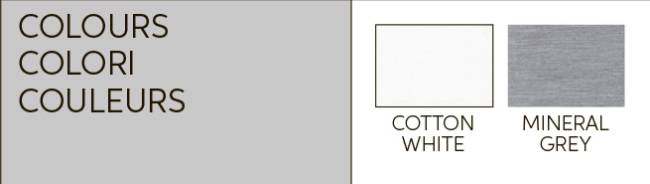 Подушка для дивана Rap Cushion серый 1300х650х30 мм