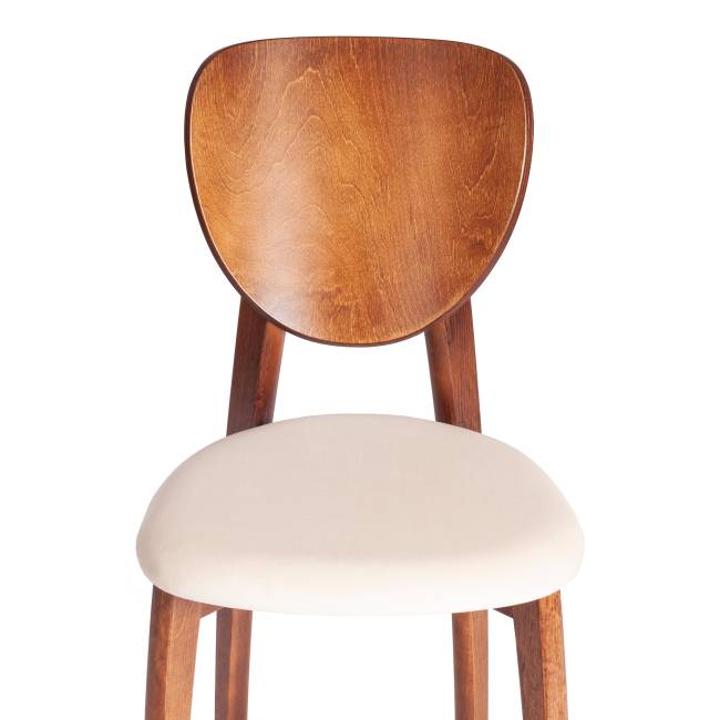 Стул DIAMANTE мягкое сидение бук, 42x42x85см, коричневый, ткань Tenerife Cream (Комплект из 2 шт.) коричневый бук Стул DIAMANTE мягкое сидение бук, 42x42x85см, коричневый, ткань Tenerife Cream (Комплект из 2 шт.) коричневый бук