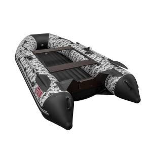 Лодка Алтай А320 надувное дно, принт Рыбы (модель A-S320AS) Тонар